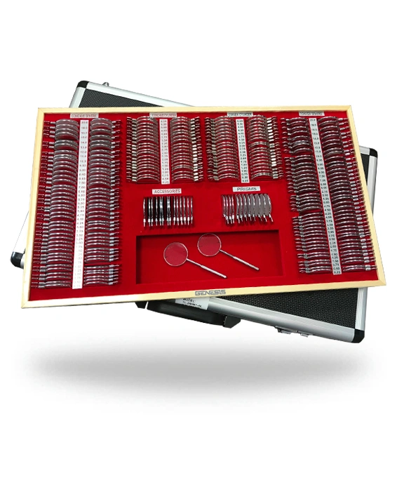 Caja de prueba 266 - Aro metálico/Maleta aluminio - GENESIS