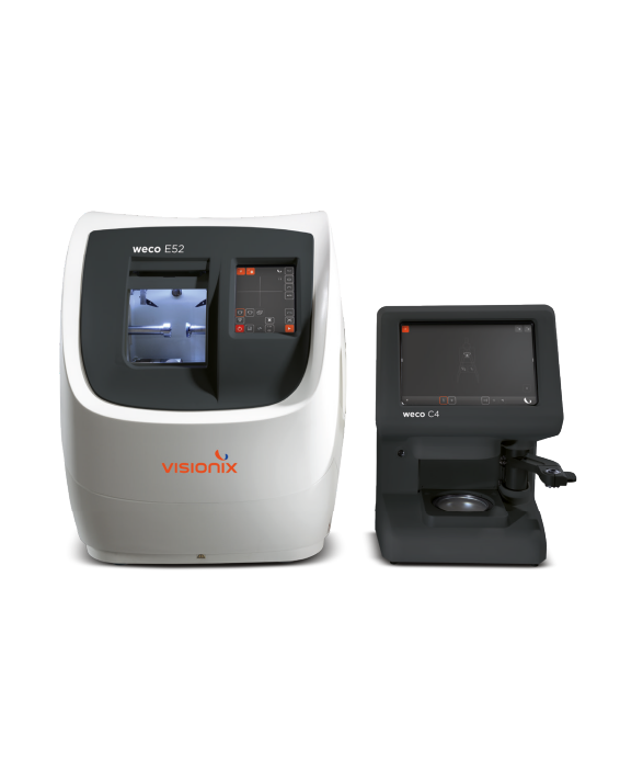 Biseladora Automática WECO E52 + Bloqueador Manual C4